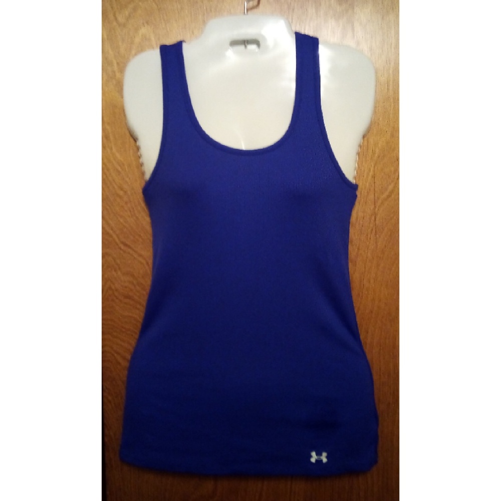 Under Armour purple fitted tank top